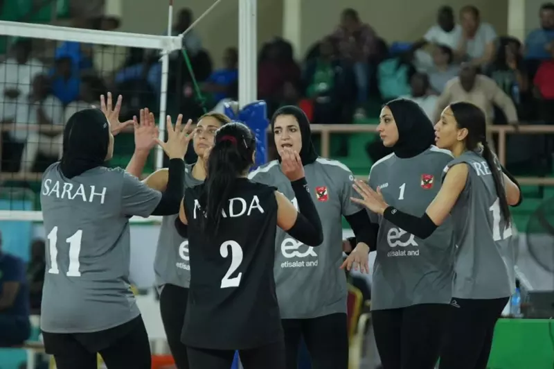 كرة طائرة - الأهلي 